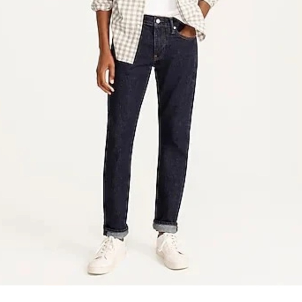J CREW Mens 484 Slim-Fit Jeans in Resin-Rinse  AQ577 28x32 New with tags